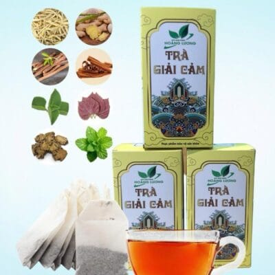 Trà Túi Lọc Trà Ấm Họng - 100% thiên nhiên