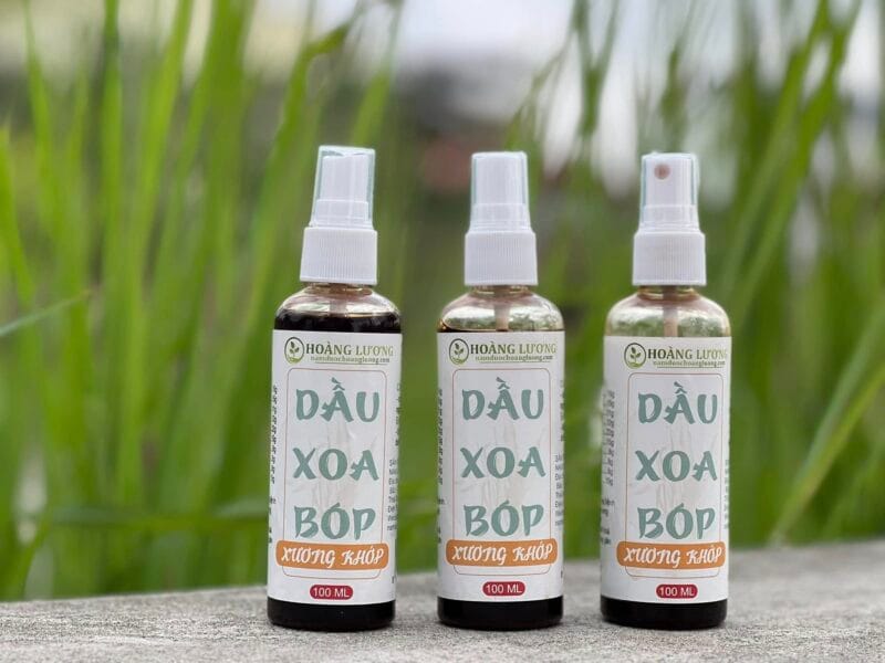 Dầu xoa bóp xương khớp