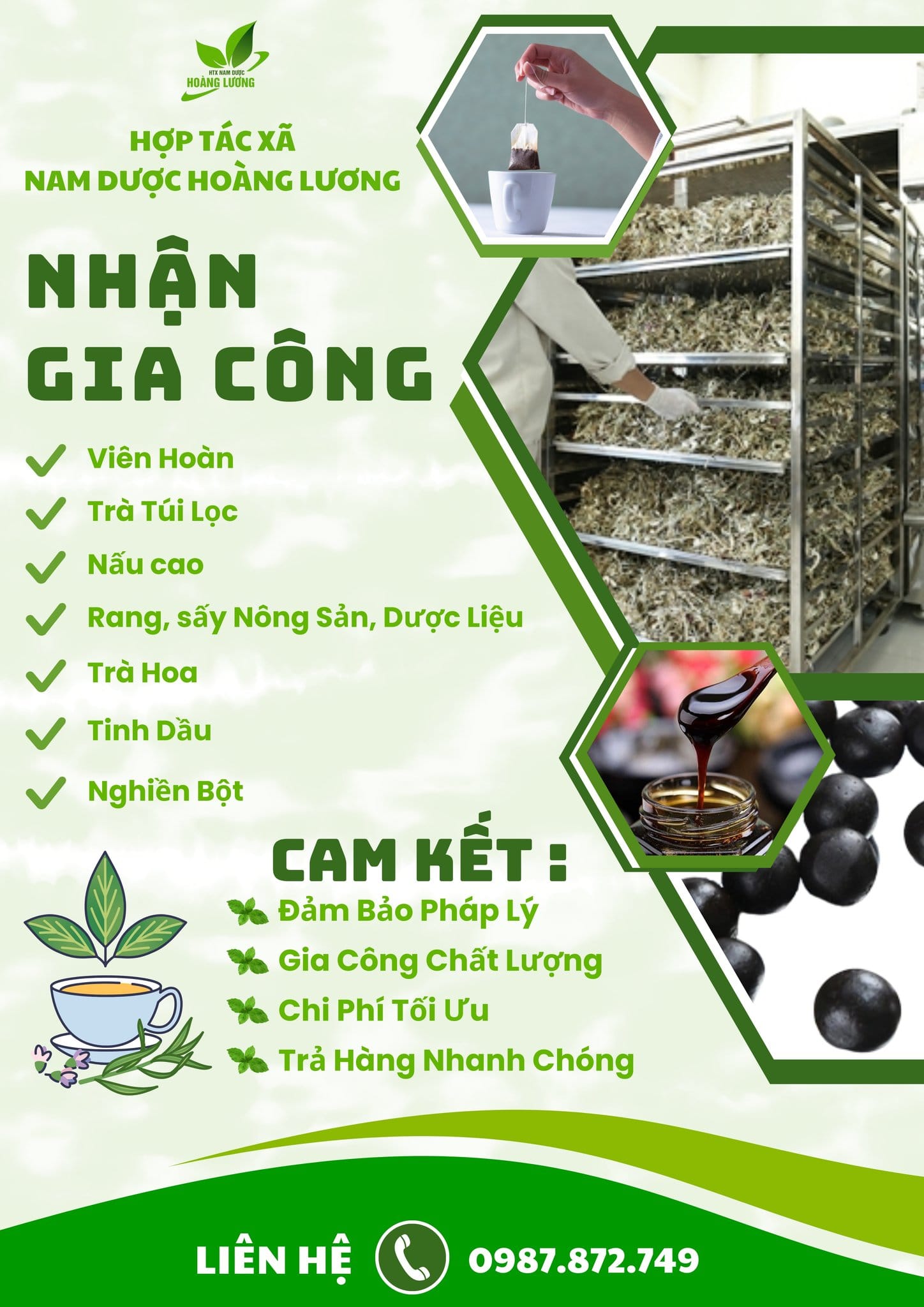 15 Túi Ngâm Chân Thảo Dược - Nam Dược Hoàng Lương